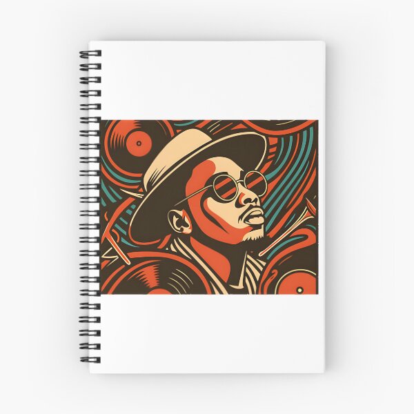 Item preview, Anderson .Paak Retro Music Style Design Featuring Vinyl Records and Funk Soul Vibes designed and sold by Barhooom.