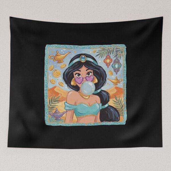 Item preview, Princess Jasmine Bubblegum Fun Disney Inspired Graphic Tee designed and sold by BrianCook30380.