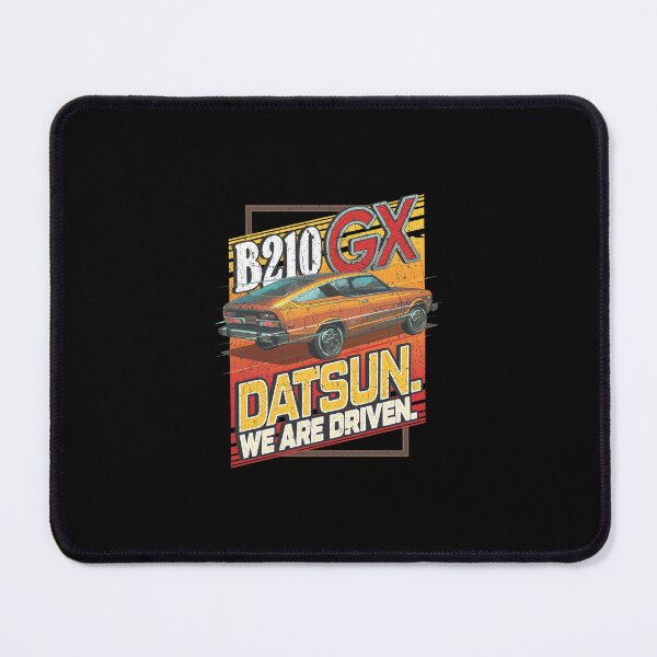 Item preview, Datsun B210 GX We Are Driven Retro Car Art designed and sold by Oraast.