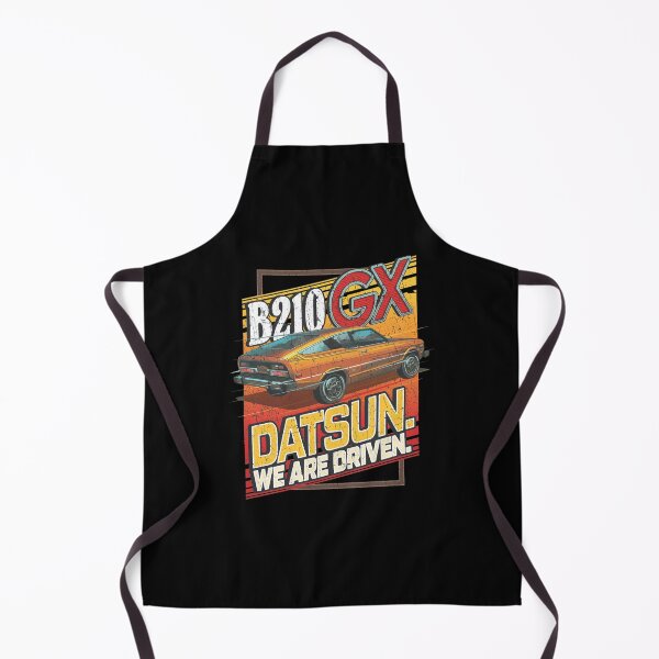 Item preview, Datsun B210 GX We Are Driven Retro Car Art designed and sold by Oraast.
