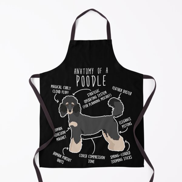 Item preview, Phantom Standard Poodle Dog Anatomy designed and sold by Clara Hollins.
