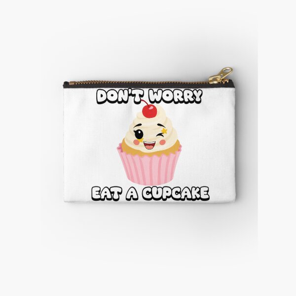 Item preview, Don't Worry, Eat a Cupcake designed and sold by ImaginARTDesign.
