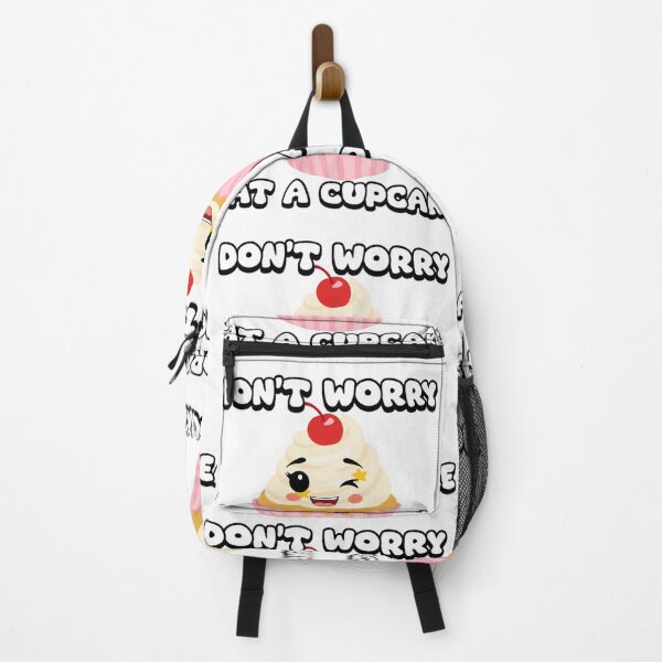 Item preview, Don't Worry, Eat a Cupcake designed and sold by ImaginARTDesign.