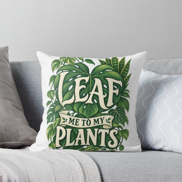 Item preview, Leaf Me to My Plants Funny Introvert Plant Gift designed and sold by ys96.