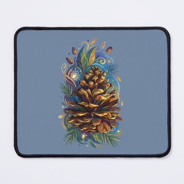 Item preview, Pine Cone Alone Colorful designed and sold by Azadi-Tree.
