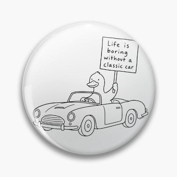 Item preview, Life Is Boring Without a Classic Car designed and sold by Automotive Art by Greg.