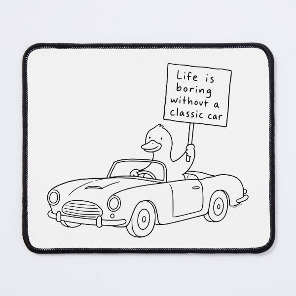 Item preview, Life Is Boring Without a Classic Car designed and sold by Automotive Art by Greg.