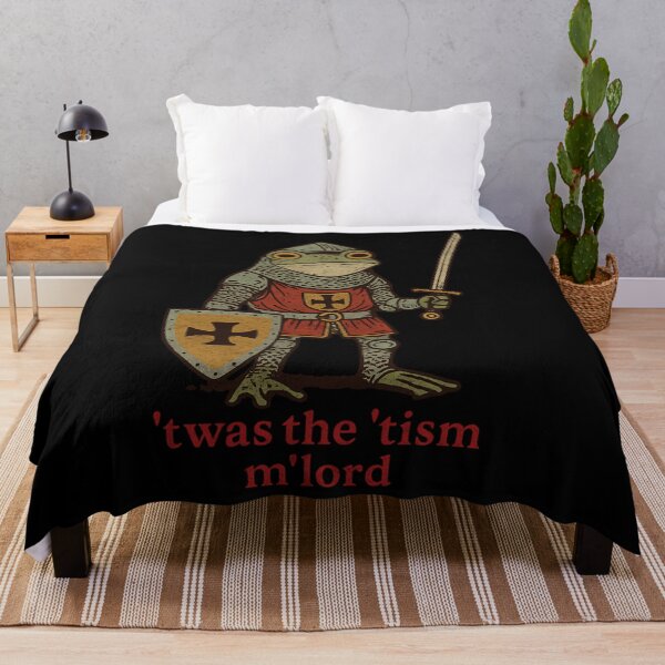Item preview, Twas The Tism Mlord Medieval Frog Knight Meme Classic designed and sold by crnicamujeerb.