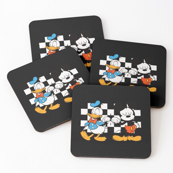 Item preview, Retro Mickey Donald Fist Bump Vintage Cartoon  designed and sold by BrianCook30380.
