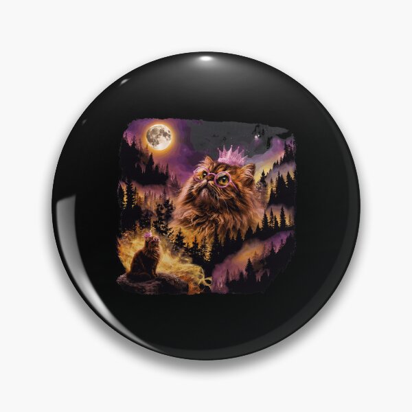 Item preview, Regal Cat Princess Night Forest Moon Fantasy  designed and sold by AndrewGon64544.