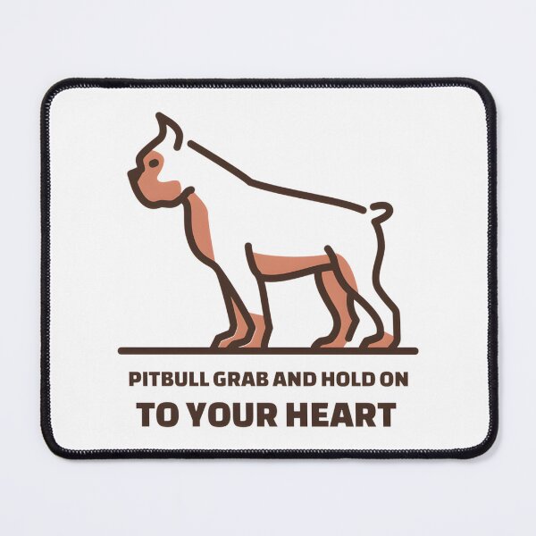 Item preview, Pit Bull Love Design - Heartwarming Dog Illustration Celebrating Loyal Pit Bull Companions designed and sold by TAREEART.