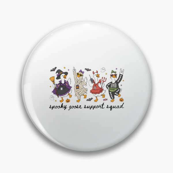 Item preview, Spooky Goose Support Squad designed and sold by seektopus.