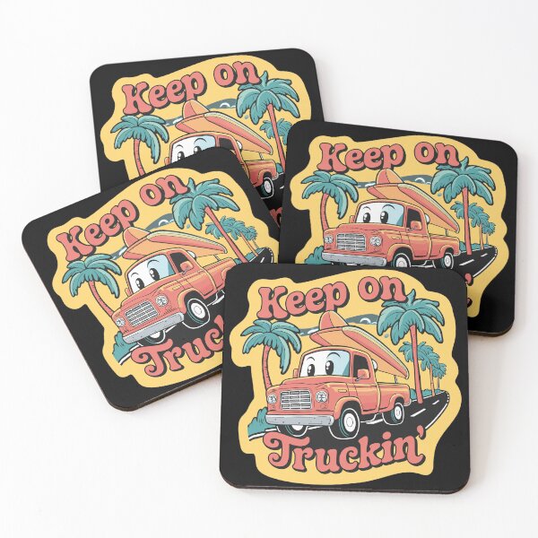 Item preview, Keep on Truckin Vintage Surf Truck designed and sold by Oraast.