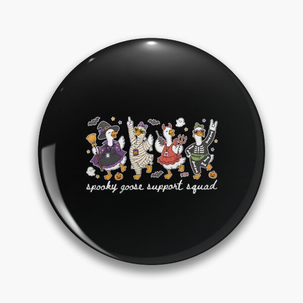 Item preview, Spooky Goose Support Squad designed and sold by seektopus.