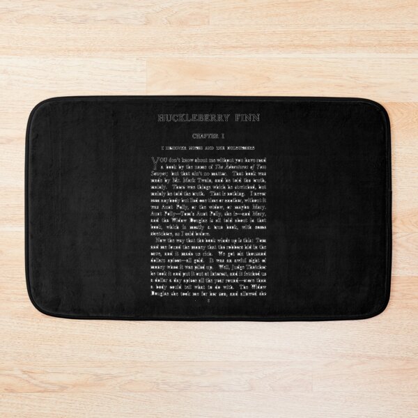 Item preview, The Adventures of Huckleberry Finn by Mark Twain - Classic Novel First Page Design designed and sold by SprintMonkey.