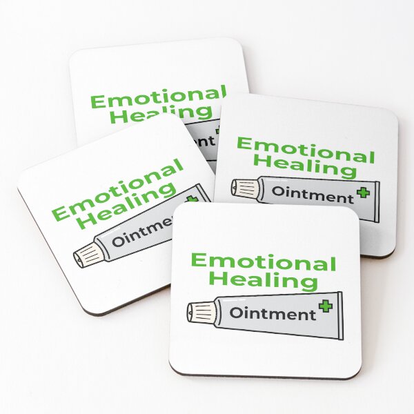 Item preview, Emotional Healing Ointment Cute Medical Humor Art designed and sold by Still Learning Days.