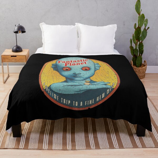 Item preview, Fantastic Planet Alien Vintage Sci-Fi Movie Art designed and sold by Oraast.