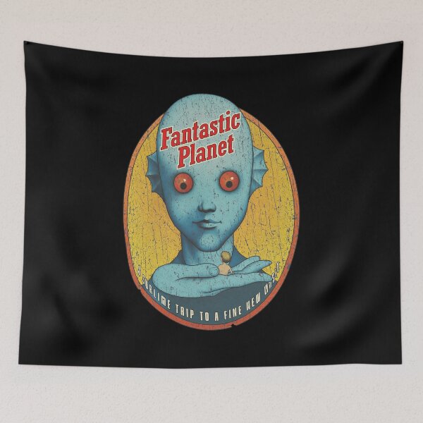 Item preview, Fantastic Planet Alien Vintage Sci-Fi Movie Art designed and sold by Oraast.
