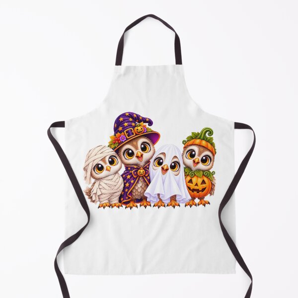 Item preview, Owl Pumpkin Halloween Owls witch designed and sold by QuiteOrbit.