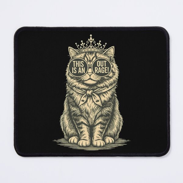 Item preview, Sassy Cat Crown Sunglasses Rage Retro designed and sold by BrianCook30380.