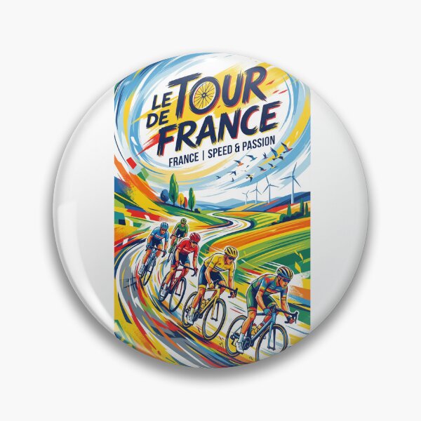 Item preview, Tour De France Gift Print Event Merch-T-shirt,Hoodies Stickers For Cycling Fans  designed and sold by StylePrynt.