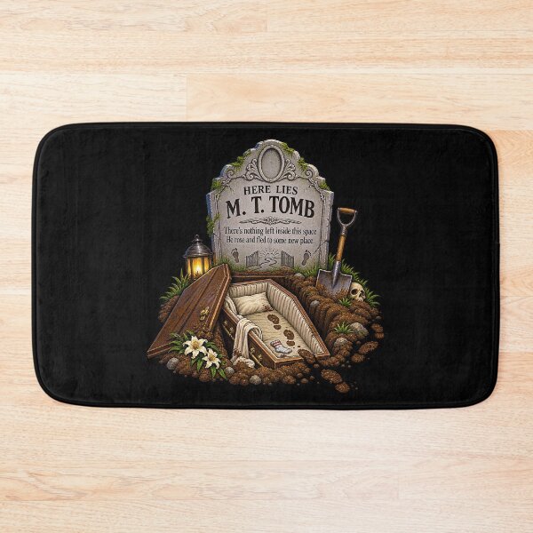 Item preview, ⚡HAUNTED TOMBSTONE COLLECTION - M.T. Tomb - dark version designed and sold by WheelieGdArt.