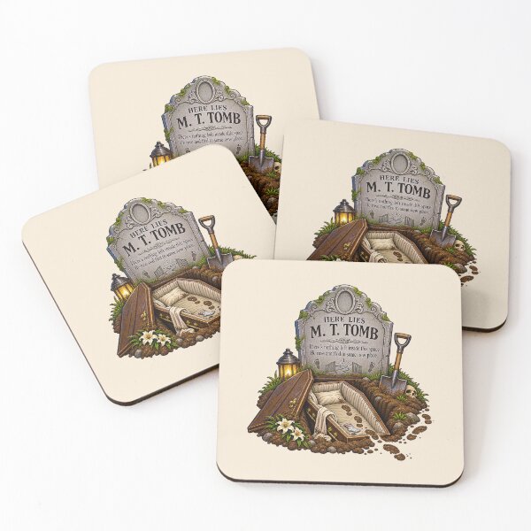 Item preview, ⚡HAUNTED TOMBSTONE COLLECTION - M.T. Tomb  designed and sold by WheelieGdArt.