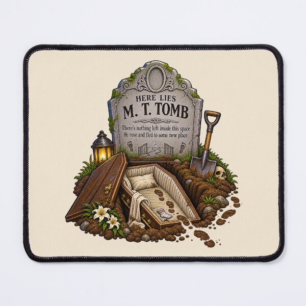 Item preview, ⚡HAUNTED TOMBSTONE COLLECTION - M.T. Tomb designed and sold by WheelieGdArt.