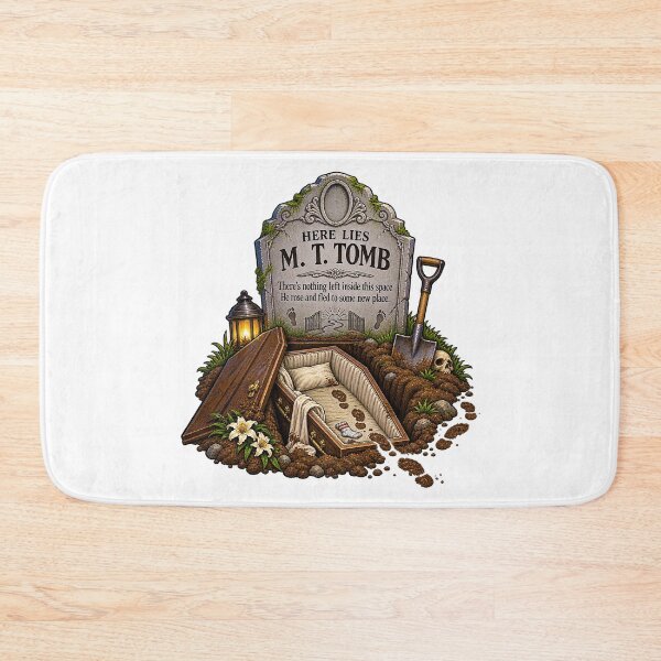 Item preview, ⚡HAUNTED TOMBSTONE COLLECTION - M.T. Tomb  designed and sold by WheelieGdArt.