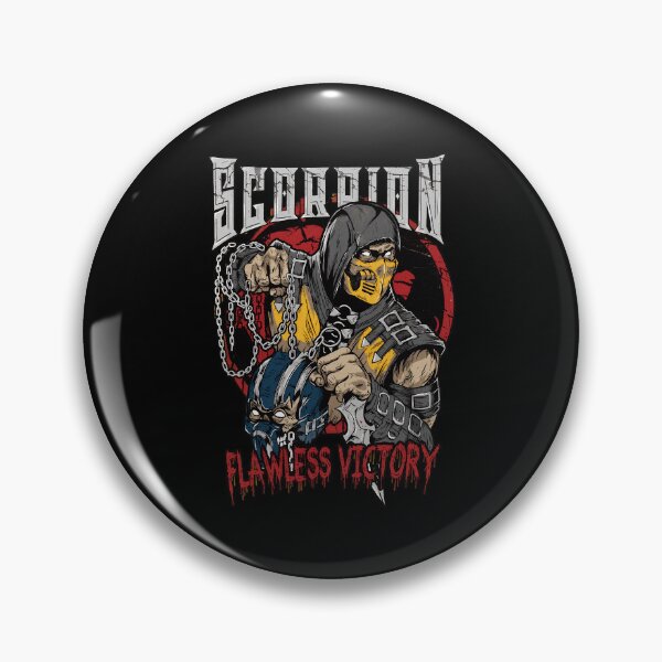 Item preview, Scorpion Mortal Kombat Flawless Victory  designed and sold by Christoph84989.