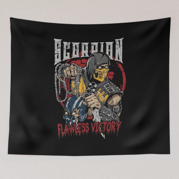 Item preview, Scorpion Mortal Kombat Flawless Victory  designed and sold by Christoph84989.