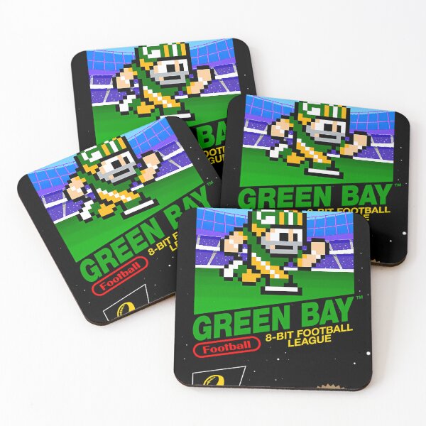 Item preview, Green Bay Packers (8-Bit Videogames Cartridge) designed and sold by LuciousPagac.