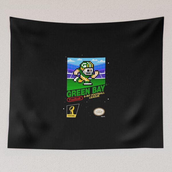 Item preview, Green Bay Packers (8-Bit Videogames Cartridge) designed and sold by LuciousPagac.