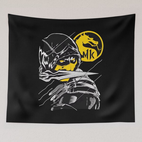 Item preview, Scorpion Mortal Kombat Killer Ninja Warrior  designed and sold by MichaelGa37542.