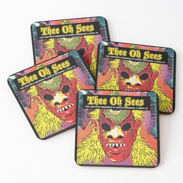 Item preview, Thee Oh Sees Psychedelic Monster Art designed and sold by Oraast.