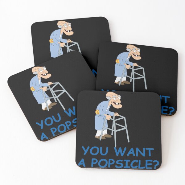 Item preview, Elderly Man Popsicle Cartoon designed and sold by Oraast.