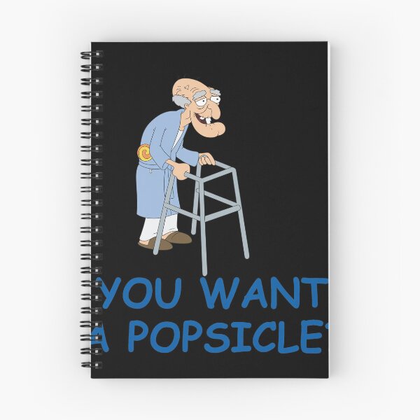 Item preview, Elderly Man Popsicle Cartoon designed and sold by Oraast.