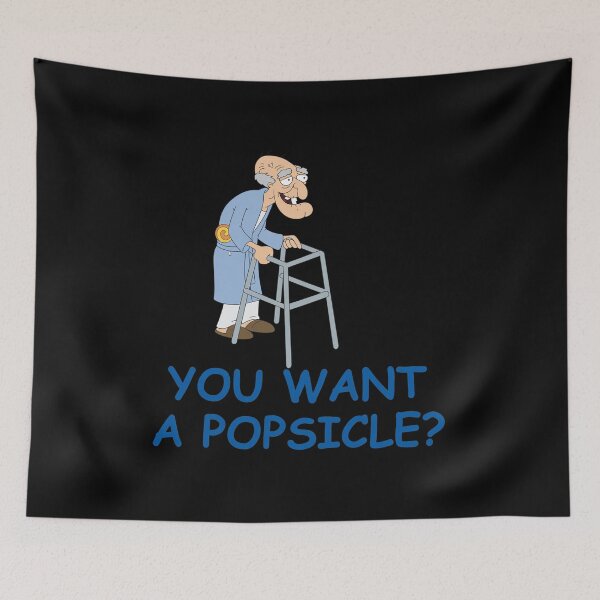 Item preview, Elderly Man Popsicle Cartoon designed and sold by Oraast.