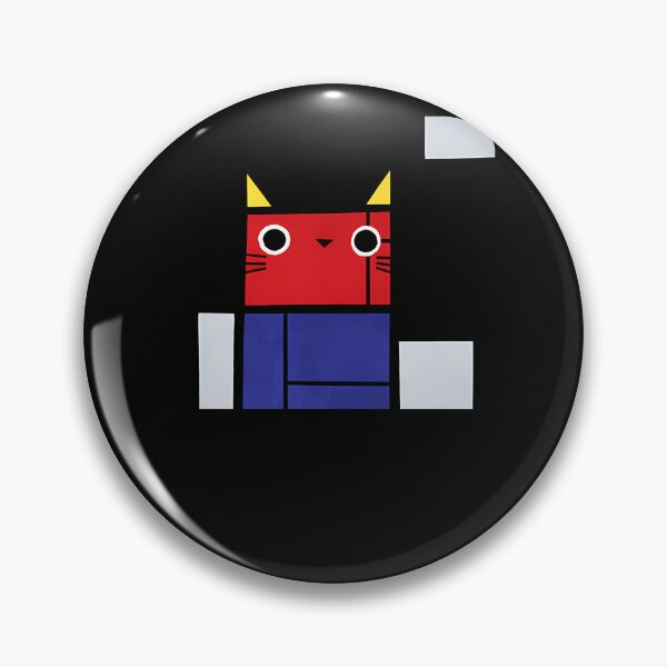 Item preview, Mondrian Cat  designed and sold by reelsgdehnu.