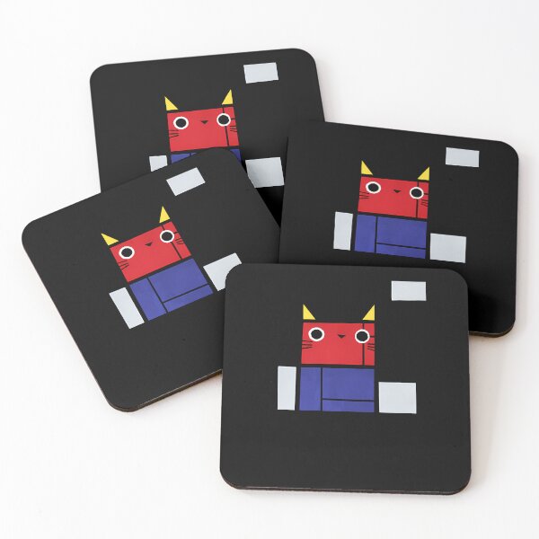 Item preview, Mondrian Cat  designed and sold by reelsgdehnu.