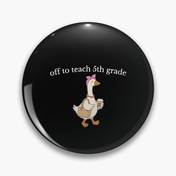 Item preview, Off To Teach 5th Grade designed and sold by seektopus.