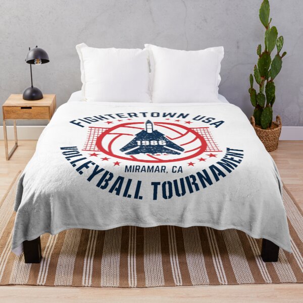 Artikelvorschau, Design des Volleyballturniers Fightertown USA 1986 entworfen und verkauft von Oraast.