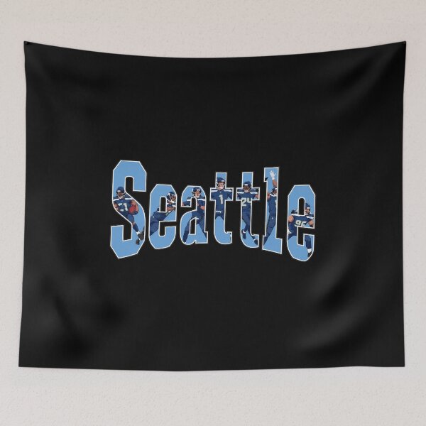 Aperçu de l'œuvre Seattle Football Player City créée et vendue par BrianCook30380.