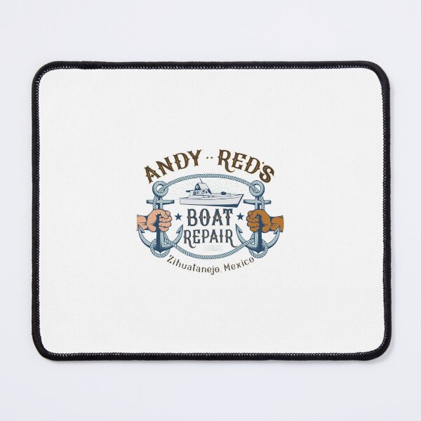 Item preview, Andy Reds Boat Repair Zihuatanejo Mexico Vintage Logo designed and sold by Oraast.