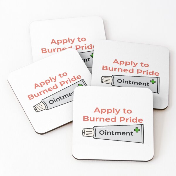 Item preview, Apply to Burned Pride Funny Medical Humor Art designed and sold by Still Learning Days.