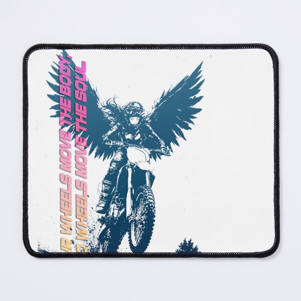Item preview, Logo featuring a cute girl riding a motocross bike, for speed enthusiasts. #3 designed and sold by UrbanTRIP.