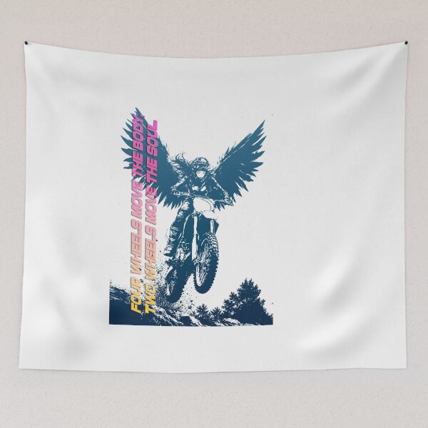Item preview, Logo featuring a cute girl riding a motocross bike, for speed enthusiasts. #3 designed and sold by UrbanTRIP.