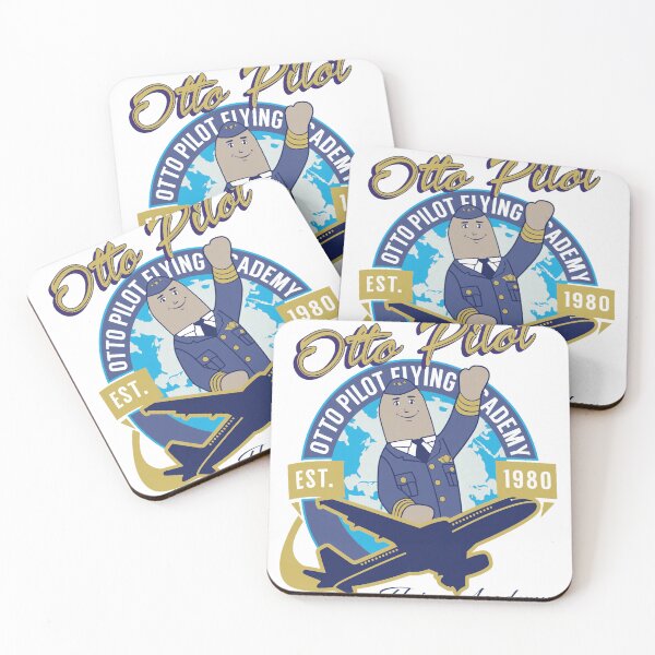 Item preview, Otto Pilot Flying Academy Retro Plane Character designed and sold by Oraast.