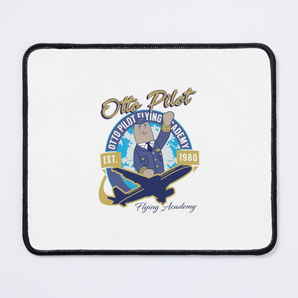 Item preview, Otto Pilot Flying Academy Retro Plane Character designed and sold by Oraast.