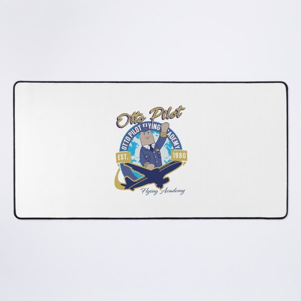 Item preview, Otto Pilot Flying Academy Retro Plane Character designed and sold by Oraast.